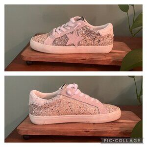 Vintage Havana Metallic Glitter Sneakers Women's Size 7